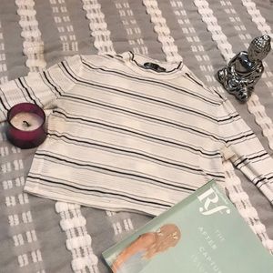 Mock Turtle Neck Crop Top